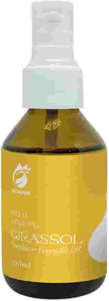 Óleo Vegetal de Girassol 100% Puro - Rico em Vitamina E e Antioxidantes - Hidratação Profunda e Regeneração Celular para Pele