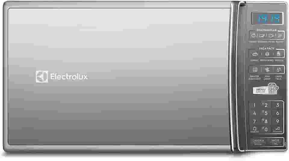 Micro-ondas Electrolux 27L cor Inox Espelhado com 55 receitas pré-programadas (MS37R) - 127V