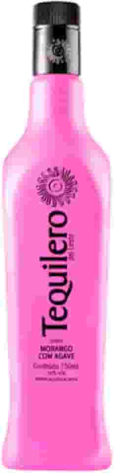 Tequila Morango Rosa Tequileiro Pink Del Leste 750ML
