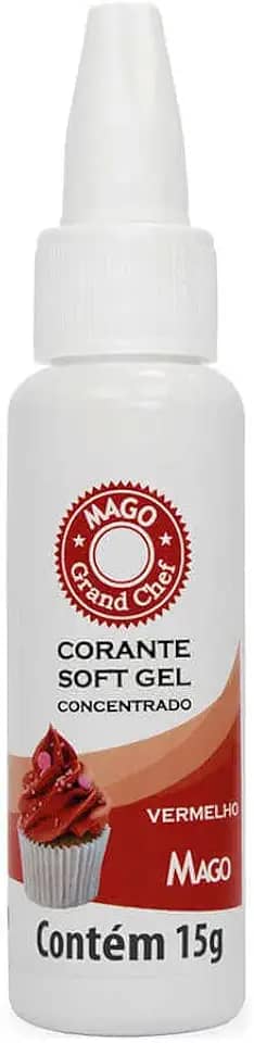 Corante Soft Gel Vermelho Marsala 15g Mago