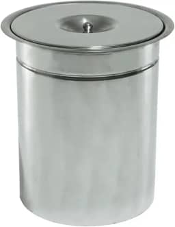 Lixeira Pia Cozinha Embutir Aço Inox 5 Litros