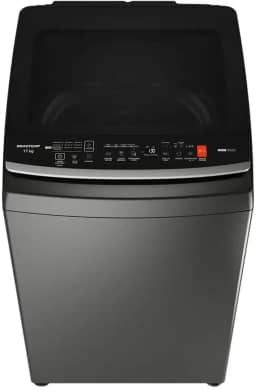 Máquina de Lavar Brastemp 17Kg Cinza Platinum com Design Infinity e Soft Close - BW17LTA 220v