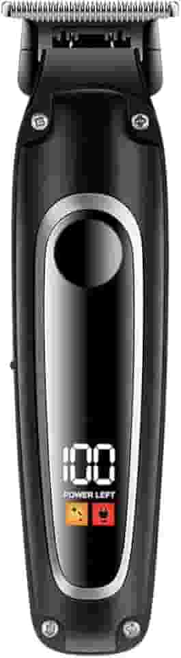 Máquina De Cortar Cabelo Profissional Sem Fio Maquina De Acabamento Profissional BM-C025 (Prateado)