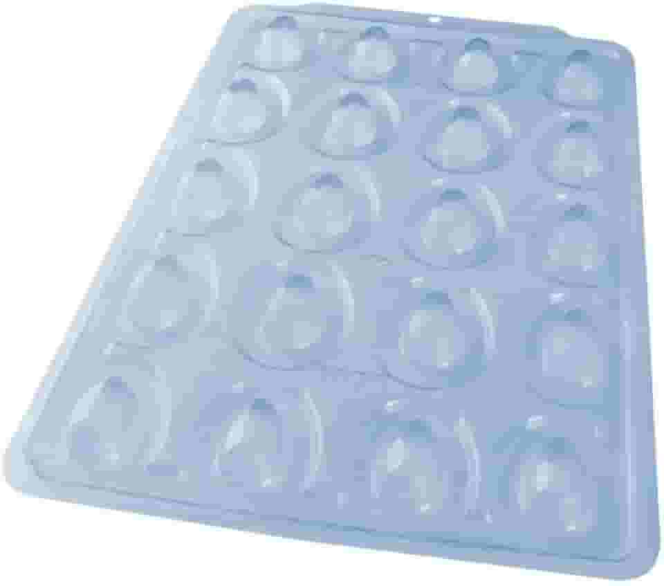 Forma para Chocolate, Molde Ovo Liso 10g, 1 Unidade