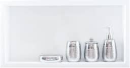 Nicho Em Porcelanato P/Banheiro Branco 61x31x11 Cm