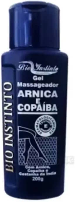 Gel Arnica e Copaíba 200g – Alívio Dores Musculares, Pernas Cansadas, Anti-inflamatório