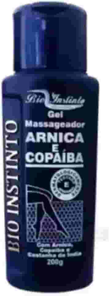 Gel Arnica e Copaíba 200g – Alívio Dores Musculares, Pernas Cansadas, Anti-inflamatório