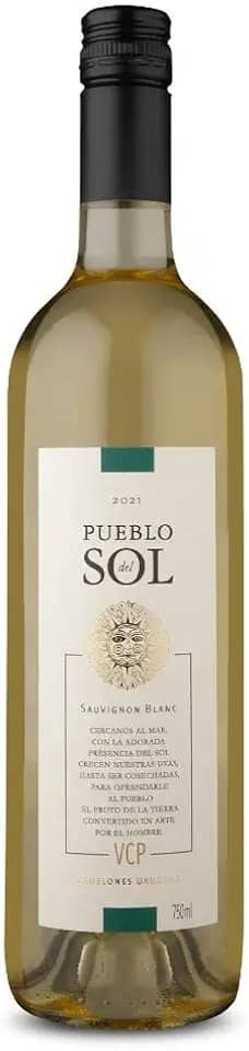 Vinho Branco Uruguaio Pueblo Del Sol Sauvignon Blanc