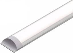 Luminária Tubular Led 60cm Slim Branco Frio 6000k 20w Completa