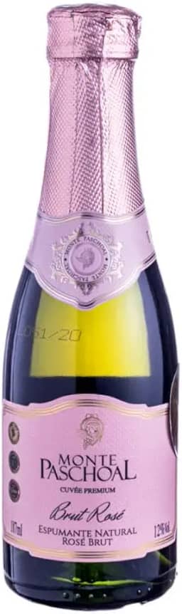 ESPUMANTE MONTE PASCHOAL BRUT ROSE 187 ML