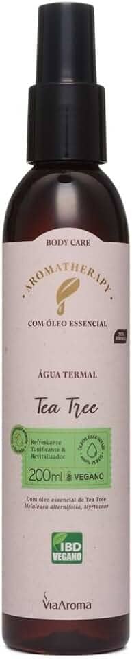 Água Termal com Óleo Essencial de Tea Tree Via Aroma - 200ml