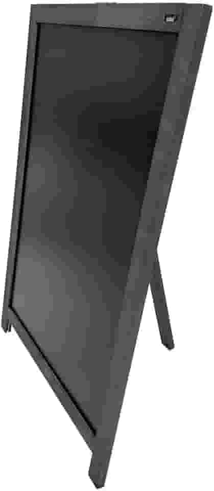 Cavalete de Calçada Simples Preto STALO,120X70