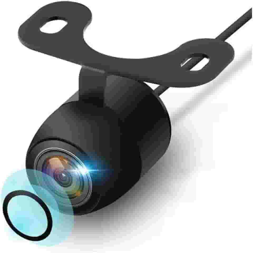 Câmera De Ré Automotiva Visão Noturna Colorida Aprova D'água - Modelo Borboleta Premium.(Carros/Caminhões/Vans).