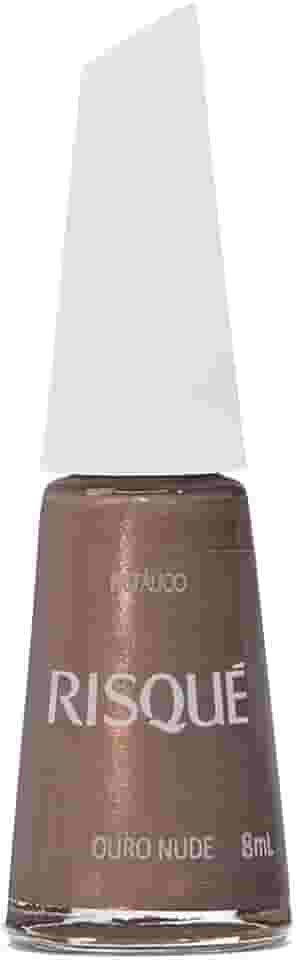 Risqué Esmalte Nude Ouro 8 Ml