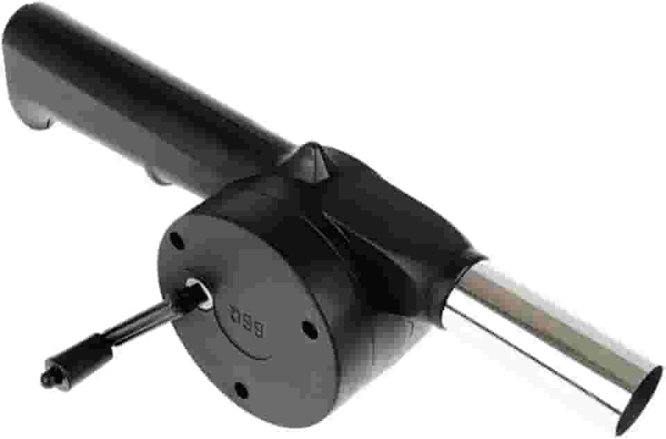 Soprador Acendedor Manual Churrasqueira Fogão Lareira para Carvão Churrasco Fogo Rápido