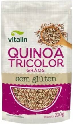 Quinoa Tricolor Grãos Vitalin 200g