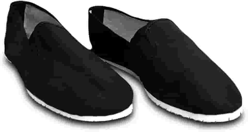 Sapatilha de Lona e E.V.A para Kung Fu - Preta - Jugui