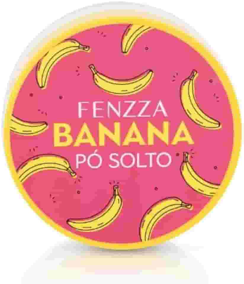 Fenzza Pó Solto Banana, Pó Facial Translúcido
