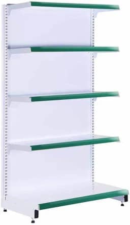 Gôndola Prateleira Supermercado 5 Níveis 40x30 New Plus 1,70m Ponta Verde - Sa Gôndolas