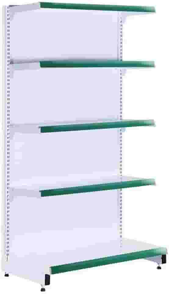 Gôndola Prateleira Supermercado 5 Níveis 40x30 New Plus 1,70m Ponta Verde - Sa Gôndolas