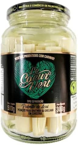 Palmito Açaí para Gratinar Le Coeur Vert 500g
