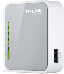 Roteador 3G/4G Sem Fio TP-Link TL-MR3020 150Mbps | 1 Antena, 1 WAN, 4 LAN | Wireless N | Bivolt 0873