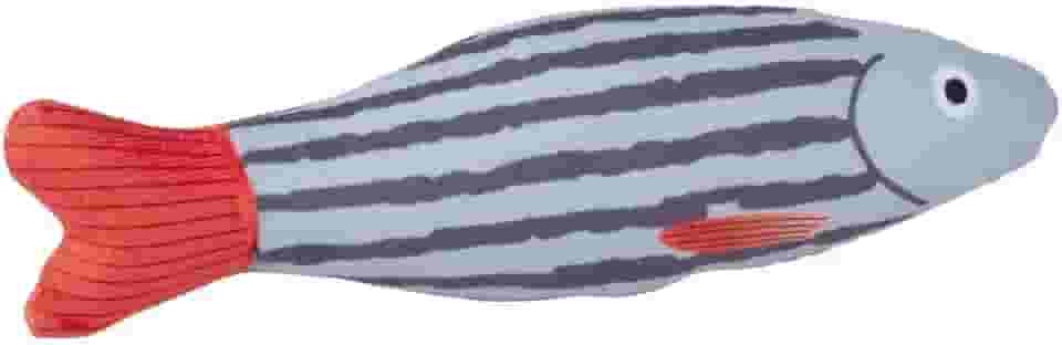 Mor - Pelúcia Peixe com Catnip Cinza