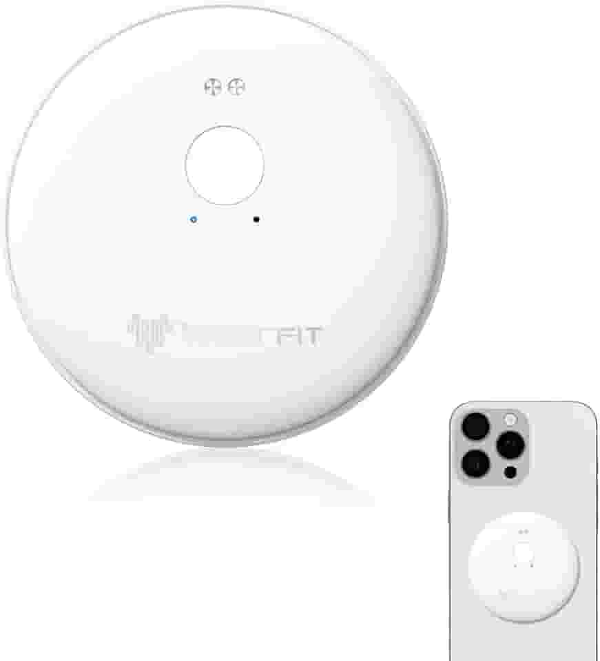 Dispositivo de tradução, suporta mais de 50 idiomas, espera de 30 dias, dispositivo tradutor de design magnético, suporta tradução de vídeo e chamada de voz, adequado para iOS e Android (branco)