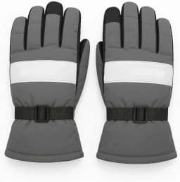 Luvas de Inverno para Motociclista, ne e frio inverno, Impermeável, Resistente à Chuva, com Forro Interno e Regulagem no Pulso