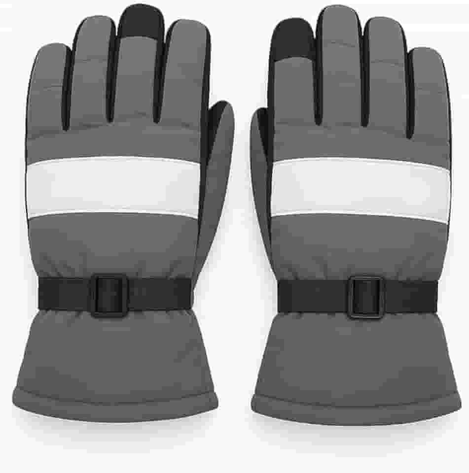 Luvas de Inverno para Motociclista, ne e frio inverno, Impermeável, Resistente à Chuva, com Forro Interno e Regulagem no Pulso