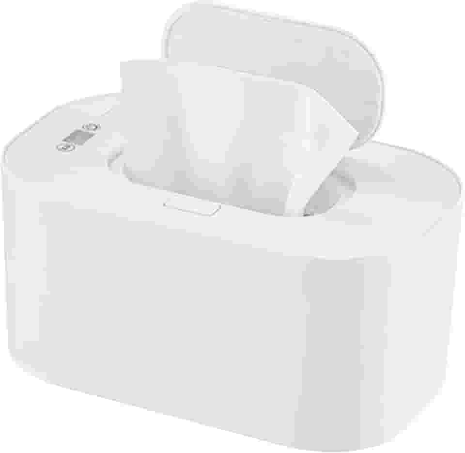 Dabey Aquecedor de lenços umedecidos para bebês USB 3 modos de temperatura Aquecedor de lenços umedecidos para bebês 10W Temperatura constante Grande capacidade Distribuidor portátil de aquecedores de