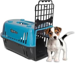 Caixa De Transporte Para Pets Cães Gatos Casinha de Viagem Número 1 (Azul, 1)