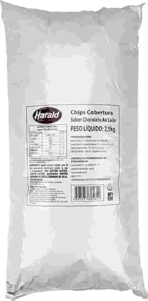 Chocolate Gotas Fracionado ao Leite Chipshow 2,5Kg Harald