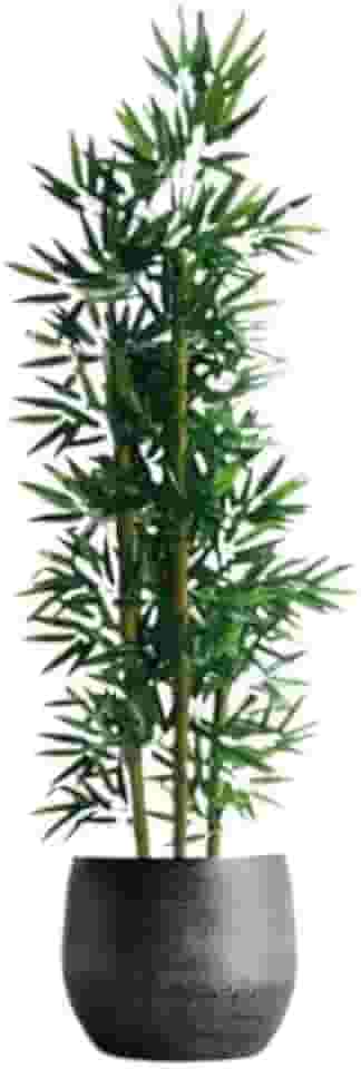 Planta Artificial Bambu Decoração Tronco NaturalDecorações modernas para a sala de estar, o escritório ou o jardim