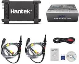 Hantek 6022Be Digital Osciloscópio Portátil Pc Baseado Em 2 Canais 20Mhz Osciloscópios Usb