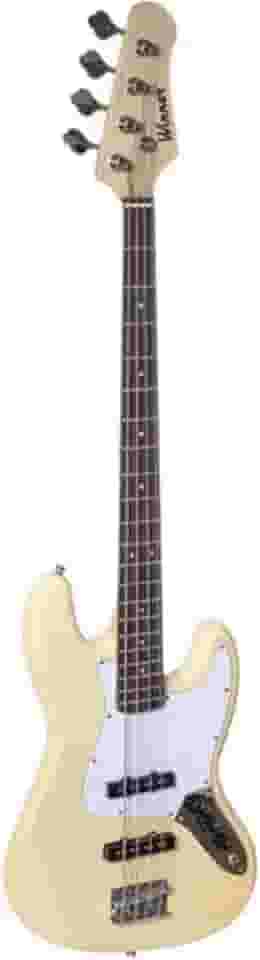 Contrabaixo 4 Cordas Winner WJB Creme