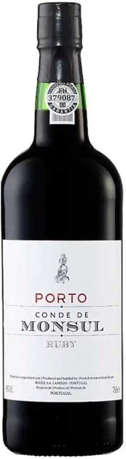 Vinho Tinto Portugues Porto Conde De Monsul Ruby 750ml