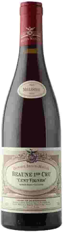 Vinho Tinto Francês Cent Vignes Beaune Premier Cru Grand Vin Bourgogne Pinot Noir 750ml