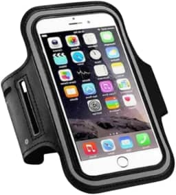 Capa de Braço para Celular 6.3 polegadas| Ideal para Corrida e Esportes (Azul Escuro)