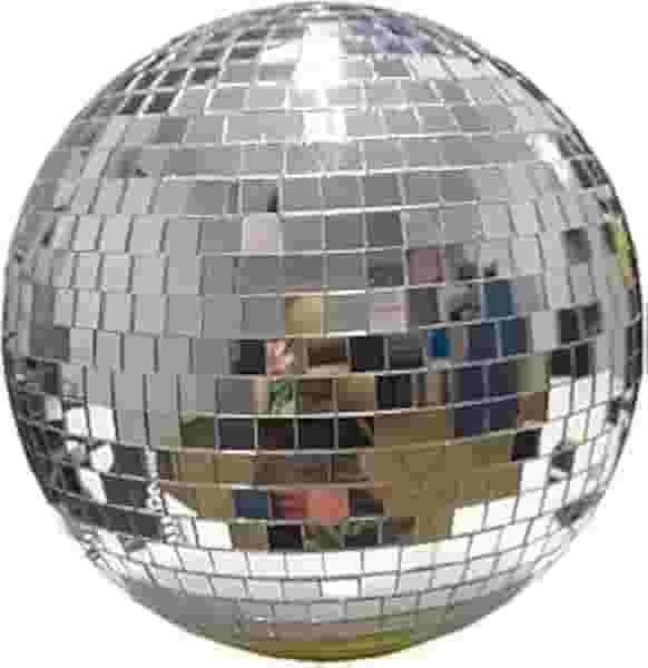 Globo Espelhado 20cm Iluminação Para Dj Festa Evento GLOBOESS