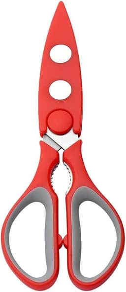 Tesoura para Cozinha Mimo Style Laranja/Verde/Vermelho