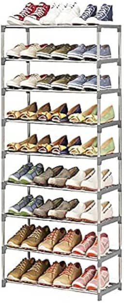 Sapateira Vertical Inox Premium 30 Pares 10 Prateleiras