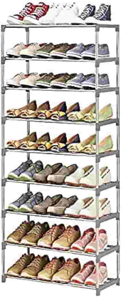 Sapateira Vertical Inox Premium 30 Pares 10 Prateleiras