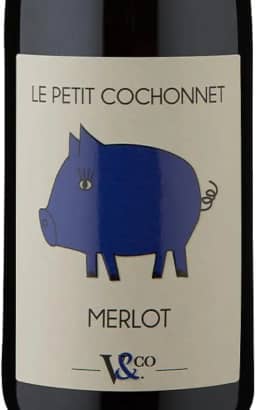 Vinho Tinto Francês Le Petit Cochonnet I.G.P. Pays dOc Merlot 750 ml