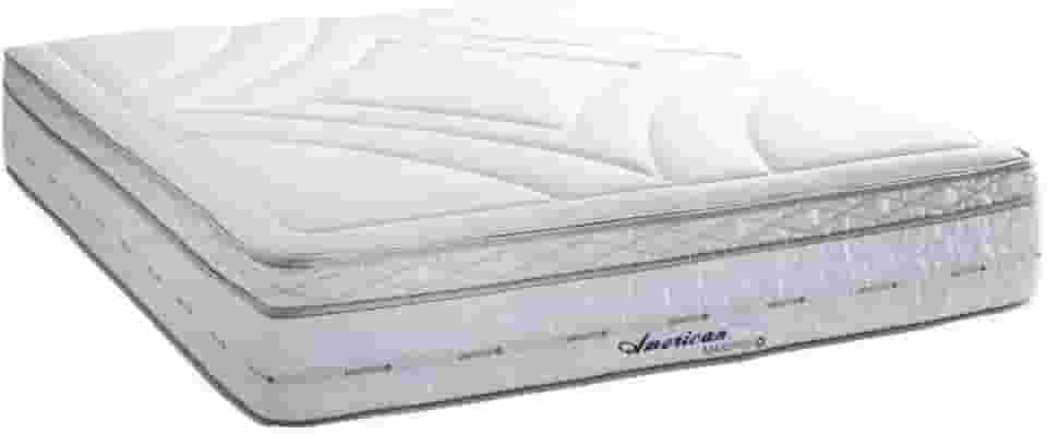 Colchão Queen Mola Maxspring 158x198x33 cm Meca American One Side Pillow Herval Branco