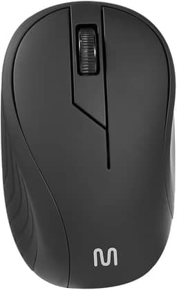 Mouse sem Fio Multi MS350 USB 1200 DPI Ergonômico e Compacto com Alcance de 10m – Preto MO212