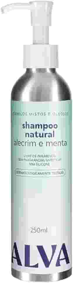Alva Personal Care Shampoo Cabelos Mistos E Oleosos - Alecrim E Menta Alva 250Ml