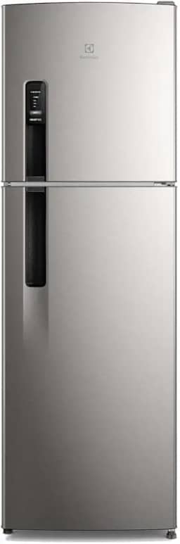 Electrolux Geladeira Electrolux Frost Free 400L AutoSense Duplex Inox Look (TF44S) 127V