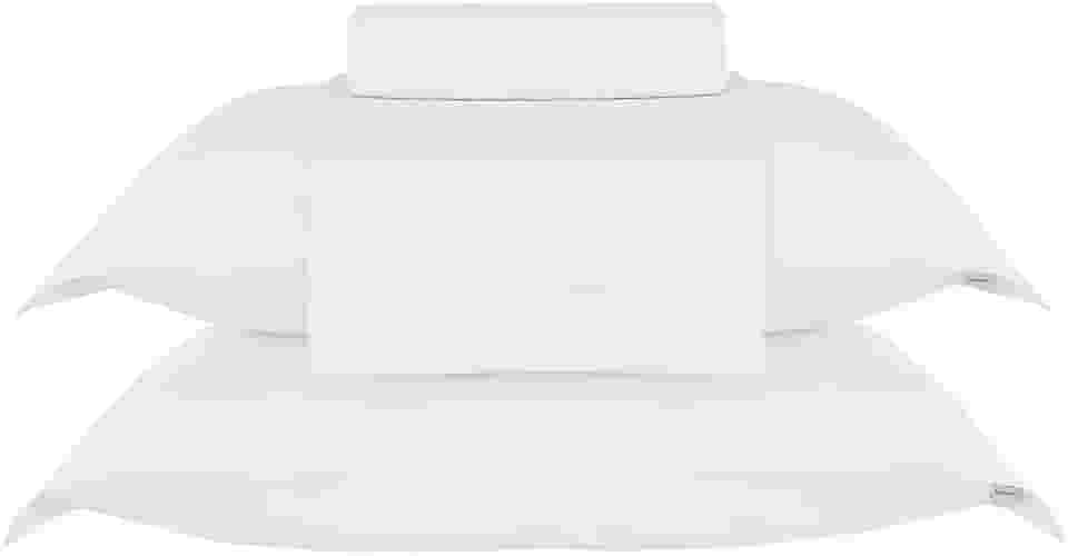 Buddemeyer Jogo de Cama Casal Soft Cotton 100% Algodão Prata 4 Peças