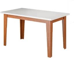 Mesa para Sala de Jantar 1,60m Miami Madeirado/Off White
